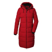 Killtec Wintermantel KOW 56 QLTD mit Kapuze (atmungsaktiv, winddicht, wasserabweisend) rot Damen