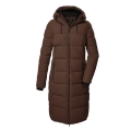 Killtec Wintermantel KOW 56 QLTD mit Kapuze (atmungsaktiv, winddicht, wasserabweisend) cappucino braun Damen