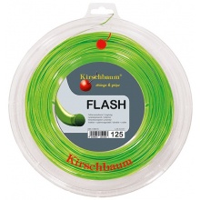 Kirschbaum Tennissaite Flash (Haltbarkeit+Power) lime 200m Rolle