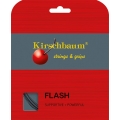 Kirschbaum Tennissaite Flash (Haltbarkeit+Power) schwarz 12m Set