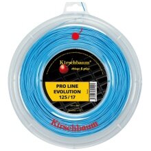 Kirschbaum Tennissaite ProLine Evolution (Haltbarkeit+Kontrolle) blau 200m Rolle