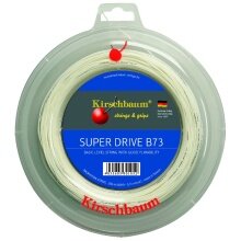 Kirschbaum Badmintonsaite Super Drive B73 weiss 200m Rolle
