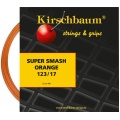 Kirschbaum Tennissaite Super Smash (Haltbarkeit+Kontrolle) orange 12m Set