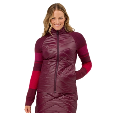 Krimson Klover Hybrid-Winterjacke Switchback burgund Damen