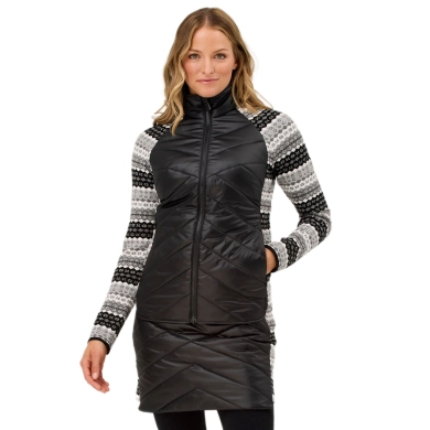Krimson Klover Hybrid-Winterjacke Switchback schwarz/montrose Damen