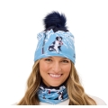 Krimson Klover Mütze (Pompon) Bernie Beanie - navyblau/hellblau/weiss Damen - 1 Stück