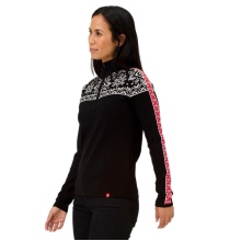 Krimson Klover Sweater Pullover Summit 2.0 Zip Neck (Merinowolle) schwarz Damen