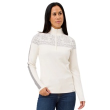 Krimson Klover Sweater Pullover Summit 2.0 Zip Neck (Merinowolle) weiss Damen