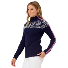 Krimson Klover Sweater Pullover Summit 2.0 Zip Neck (Merinowolle) navyblau Damen