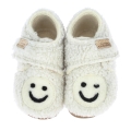 Living Kitzbühel Hausschuhe Babyklettschuh Smiley Kids weiss Kinder (27-30)