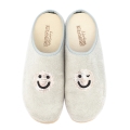 Living Kitzbühel Hausschuhe Pantoffel Frottee Smiley (Baumwolle) sand/beige Damen