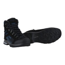 Lowa Wanderschuhe Vigo GTX (Trekking, Spaltleder-Textil, wassderdicht) schwarz/blau Herren