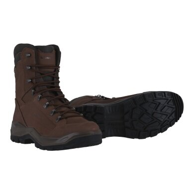 Lowa Military-Stiefel Arbeitsschuhe Renegade II N GTX High TF (Nubukleder , wasserdicht) dunkelbraun Herren