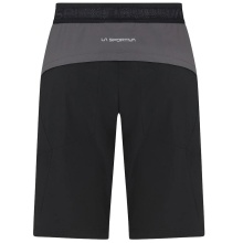 La Sportiva Wanderhose Guard Short (elastischer Bund mit Kordelzug) kurz schwarz/carbongrau Herren