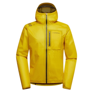 La Sportiva Trail-Laufjacke Ethereal Pro (Hardschell, wasserdicht) gelb Herren
