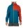 La Sportiva Trail-Laufjacke Vento Windbreaker (leicht, winddicht, hohe Atmungsaktivität) spaceblau/rot Herren