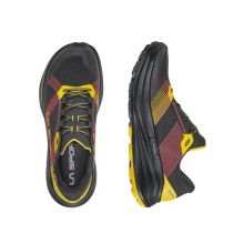 La Sportiva Trail-Laufschuhe Prodigio Max (für lange Strecken) schwarz/rot/gelb Herren