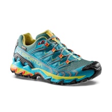 La Sportiva Trail-Laufschuhe Ultra Raptor II GTX (wasserdicht) blau/gelb Damen