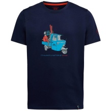 La Sportiva Wander-/Freizeit Tshirt Ape (Baumwolle, leicht) deepblau Herren