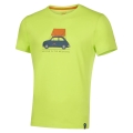 La Sportiva Wander-/Freizeit Tshirt Cinquecento (Baumwolle, leicht) limegelb Herren