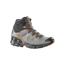 La Sportiva Wanderschuhe Ultra Raptor II Mid Leather GTX (Fast-Hiking, Nubukleder, wasserdicht) grau Herren