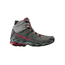 La Sportiva Trail-Laufschuhe Ultra Raptor II Mid Leather GTX (Nubukleder, wasserdicht) charcoalgrau Damen