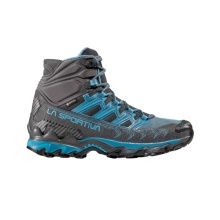 La Sportiva Wanderschuhe Ultra Raptor II Mid GTX (Fast-Hiking, wasserdicht) blau/grau Damen