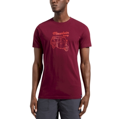 La Sportiva Wander-/Freizeit Tshirt Ape - Mountain Living - (Baumwolle) weinrot Herren