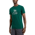 La Sportiva Wander-/Freizeit Tshirt Cinquecento - Out of Office - (Baumwolle) grün Herren