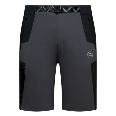 La Sportiva Wanderhose West Crest Shorts (leicht, optimale Bewegungsfreiheit) kurz grau/schwarz Herren