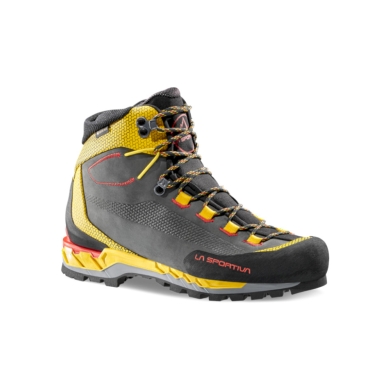 La Sportiva Wanderschuhe Trango Tech Leather GTX (Hochtouren-Bergwandern, wasserdicht) schwarz/gelb Herren