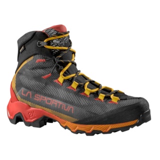 La Sportiva Wanderschuhe Aequilibrium Hike GTX (wasserdicht) carbongrau/gelb Herren