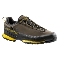 La Sportiva Wanderschuhe TX 5 Low GTX (Nubuckleder, Zustieg, wasserdicht) carbongrau/gelb Herren