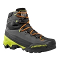 La Sportiva Wanderschuhe Aequilibrium LT GTX (Exkursions-Bergwandern, Nubukleder, wasserdicht) carbongrau/lime Herren