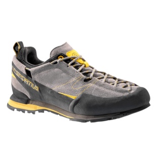 La Sportiva Wanderschuhe Boulder X (Zustieg) grau/gelb Herren