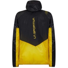 La Sportiva Trail-Laufjacke Blizzard Windbreaker (wind- und wasserabweisend) schwarz/gelb Herren