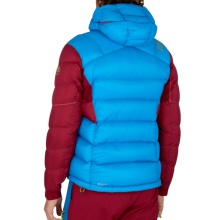 La Sportiva Winterjacke Supercouloir 1000 Down (Bergsteigen, sehr warm) blau/sangriarot Herren