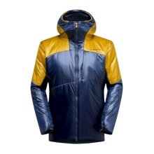 La Sportiva Winterjacke Supercouloir Primaloft Parka (PrimaLoft Gold Insulation, winddicht) dunkelblau/savanagelb Herren