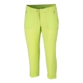 Limited Sports Capri Hose Carla (Stretch, schmal geschnitten) limegrün Damen