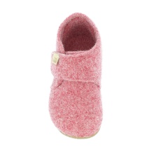 Living Kitzbühel Hausschuhe Klettschuh Filz (Wolle) Unifarben astro rot Kleinkinder Mädchen (23-26)
