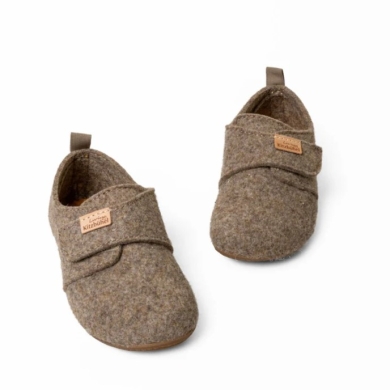 Living Kitzbühel Hausschuhe Franzi Filz Unifarben Kids amaretto braun Kleinkinder (23-30)