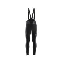 Löffler Fahrradhose Warm-Up Bib Tights AB Warm (winddicht, atmungsaktiv) lang schwarz Herren