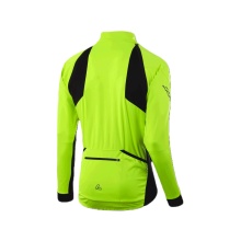 Löffler Fahrradjacke Bike Zip-Off San Remo AB Light (Softshell, winddicht, atmungsaktiv) neongelb Herren