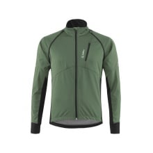 Löffler Fahrradjacke Bike Zip-Off San Remo AB Light (Softshell, winddicht, atmungsaktiv) pine grün Herren
