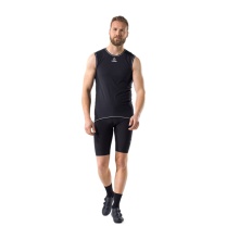 Löffler Funktionsunterwäsche Windproof Singlet Transtex Light ärmellos (leicht, feuchtigkeitstransport) schwarz Herren