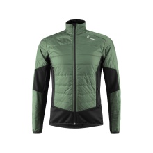 Löffler Hybrid-Laufjacke Athletico PL60 (atmungsaktiv, wärmeisolierend) grün/schwarz Herren
