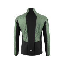 Löffler Hybrid-Laufjacke Athletico PL60 (atmungsaktiv, wärmeisolierend) grün/schwarz Herren