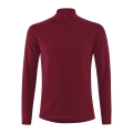 Löffler Langarmshirt Transtex Merino Midlayer (Half-Zip, wärmeisolierung) merlot Herren