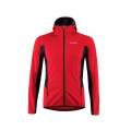 Löffler Softshelljacke Hooded North AB Light (winddicht, wärmeisolierend) rot Herren