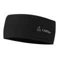 Löffler Stirnband Mono Headband (wärmeisolierend, hochelastisch) schwarz